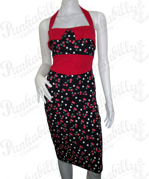 Rockabilly cherry dress