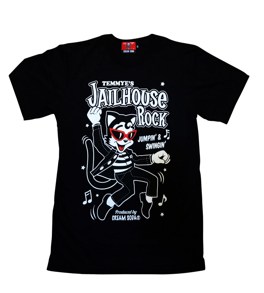 "Jailhouse Rock" - Cream Soda T-Shirt
