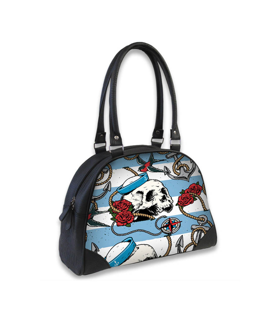Nautical Skull Bowling Bag