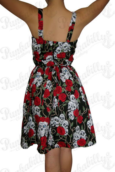 Rockabilly Skull Dress