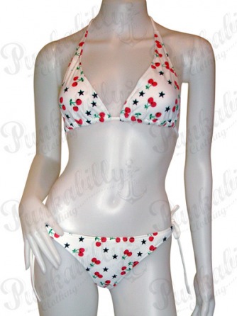 Cherry Rockabilly Bikini