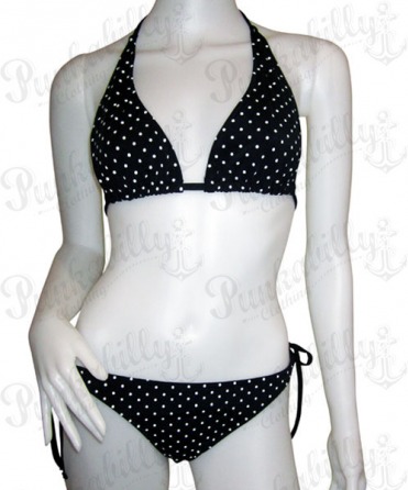 Polka Dots Pin Up Rockabilly Bikini