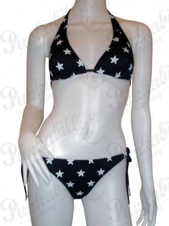 Nautical Star Rockabilly Bikini