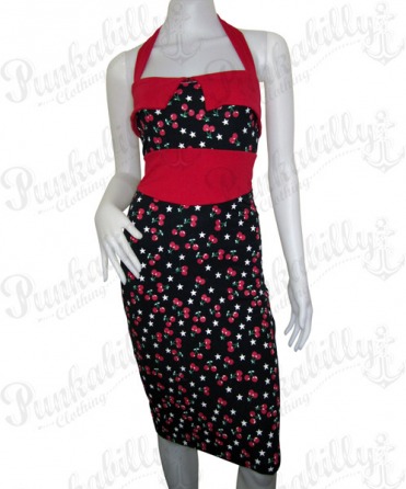 Rockabilly cherry dress