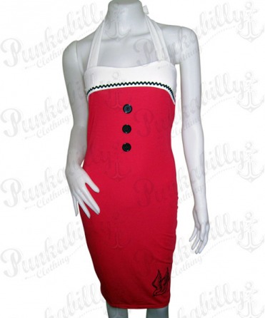 Sailor Rockabilly Dress