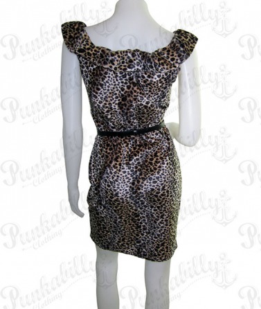 Leopard rockabilly Dress