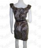 Leopard rockabilly Dress