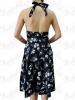 Butterfly Skulls Cotton Dress