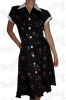 50's Style Rockabilly Cherry Dress